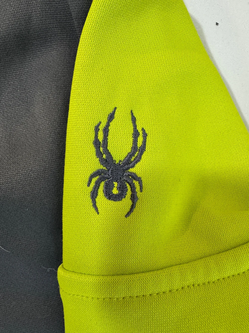 Spyder Men's High-Visibility Yellow Softshell Jacket